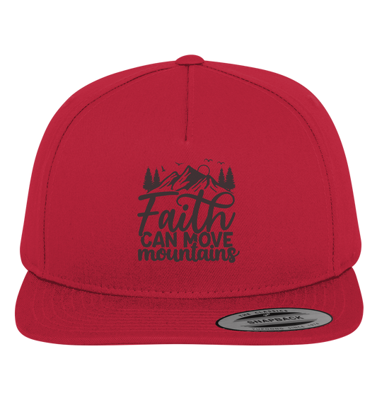 Glaube versetzt Berge - Premium Snapback