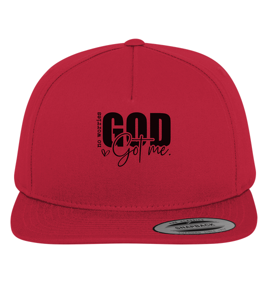 No worries, God holds me tight - Premium Snapback