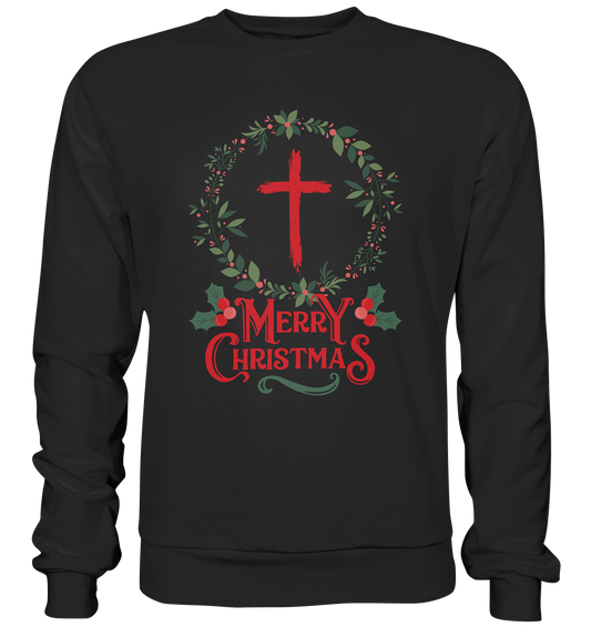 Merry Christmas - Frohe Weihnachten - Premium Sweatshirt