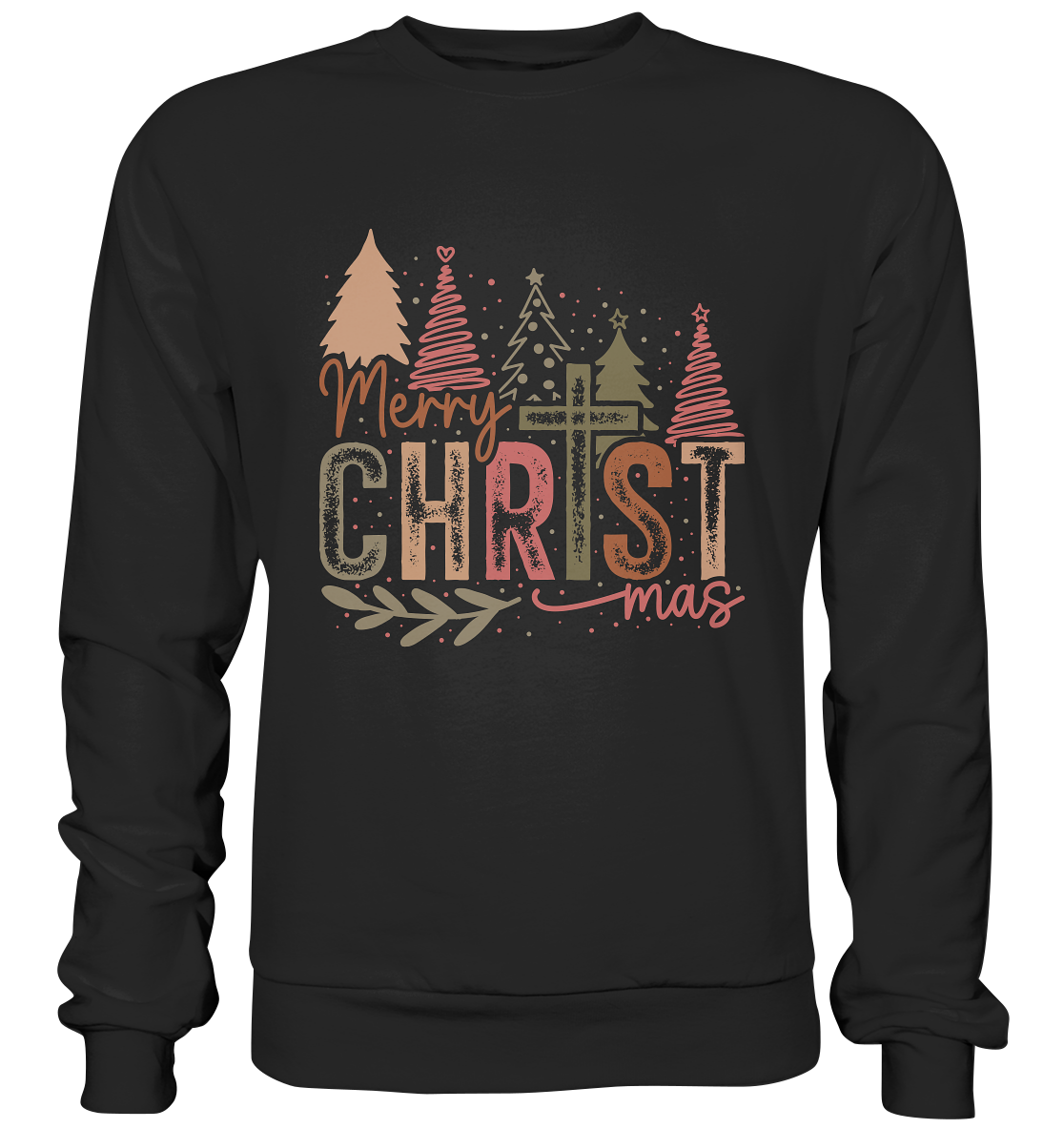 Merry CHRISTmas – Der wahre Fokus - Premium Sweatshirt