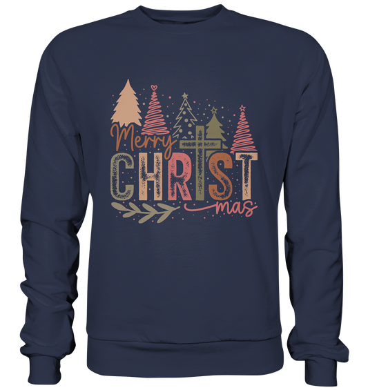Merry CHRISTmas – Der wahre Fokus - Premium Sweatshirt