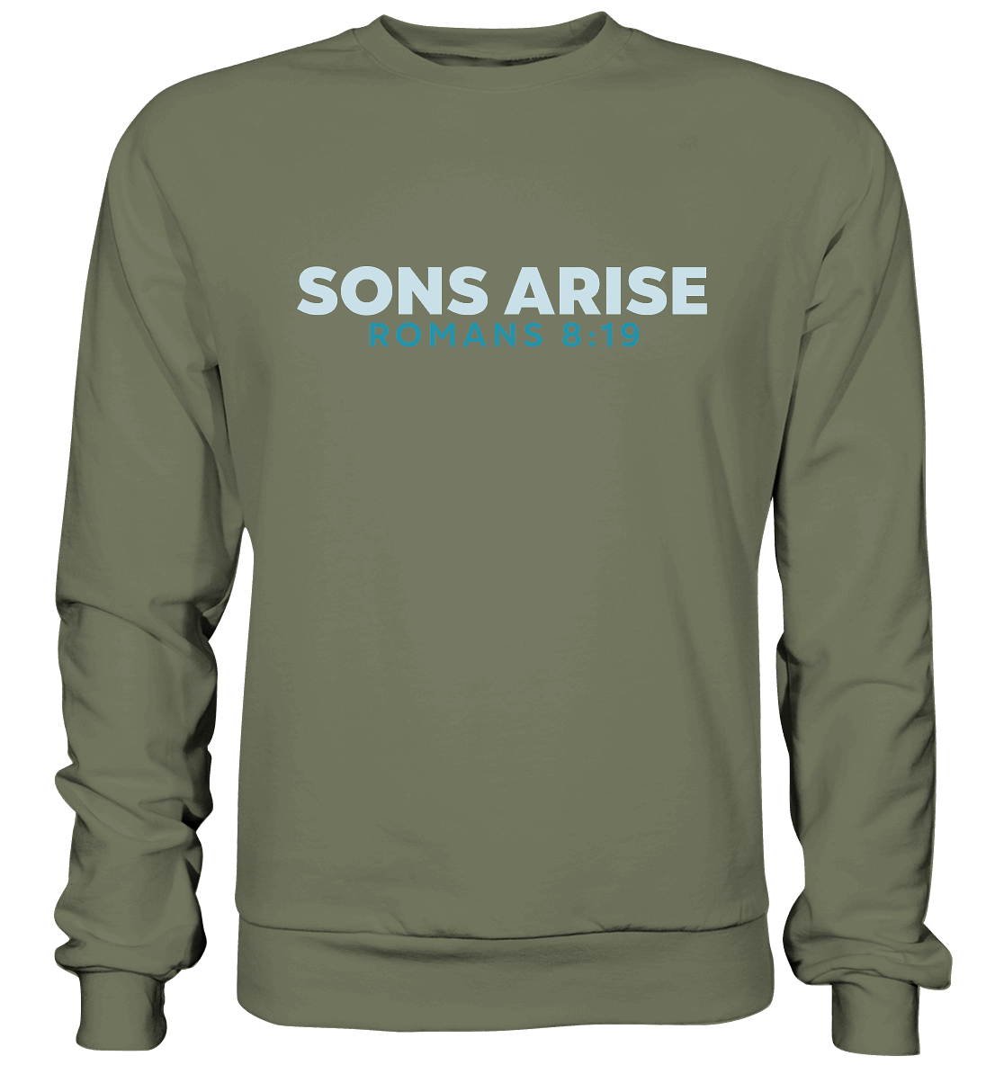 Sons Arise - Söhne Gottes - Premium Sweatshirt - GfoitMa - Classic Olive / S
