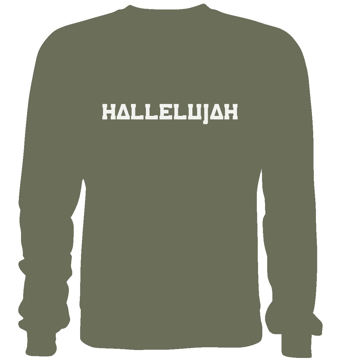 Hallelujah - Premium Sweatshirt - GfoitMa - Classic Olive / S