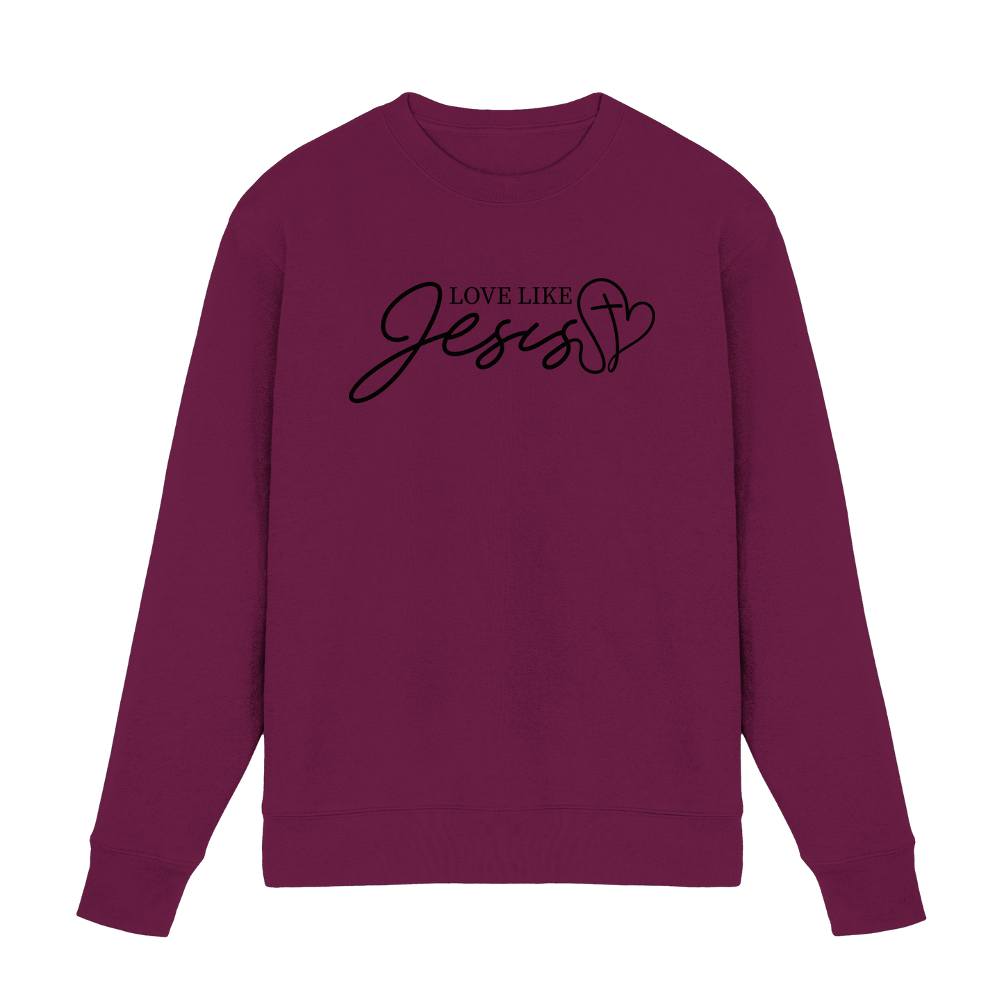 Love Like Jesus – Liebe, die verändert | Ein Statement des Glaubens - Premium Sweatshirt