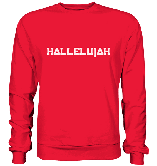 Hallelujah - Premium Sweatshirt - GfoitMa - Rot / S