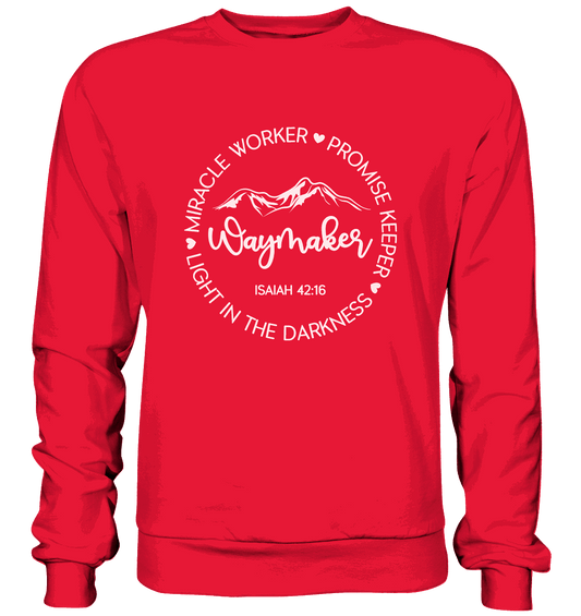 Wegbereiter des Lichts: Waymaker - Premium Sweatshirt
