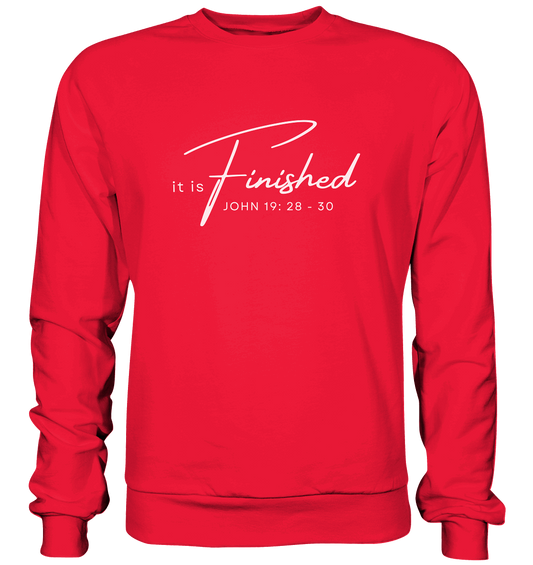 Es ist vollbracht: Inspiriert von Johannes 19 - Premium Sweatshirt