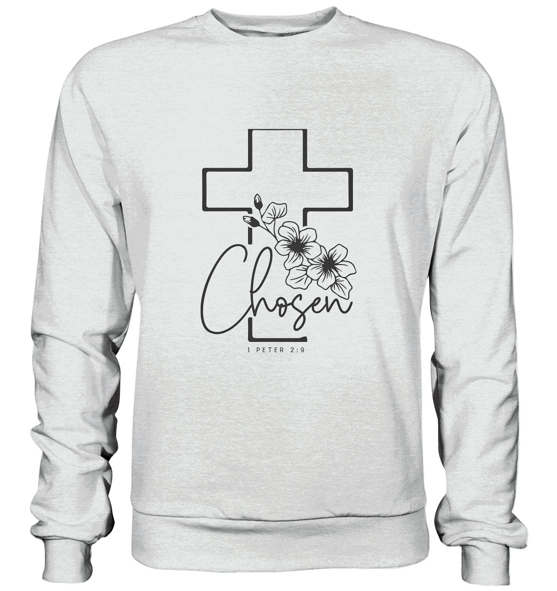 Chosen - 1. Petrus 2:9 - Premium Sweatshirt