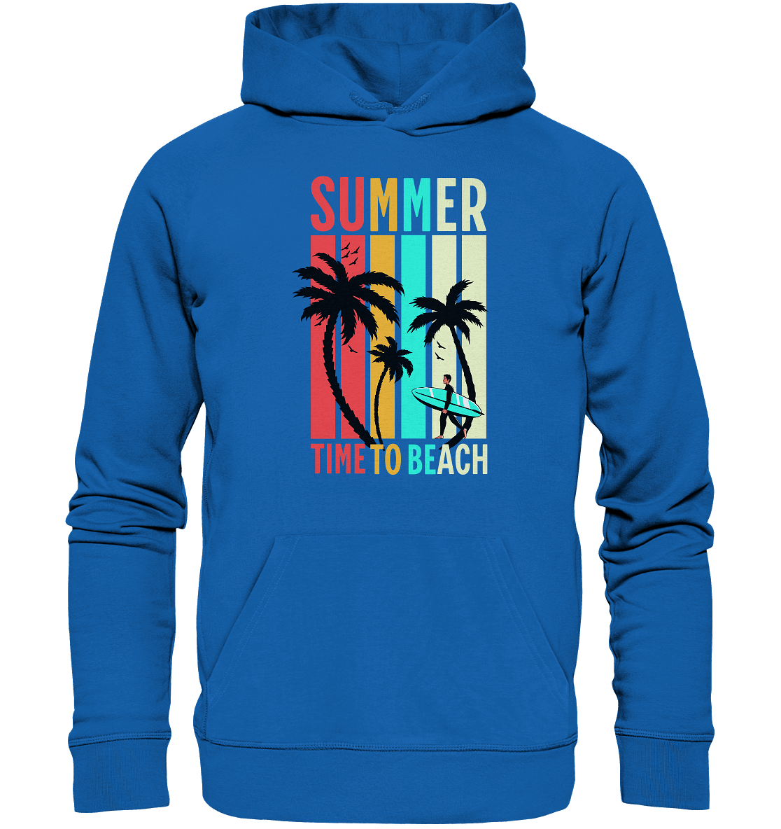 Summer Time to Beach – Sonne, Sand & Lebensfreude - Premium Unisex Hoodie