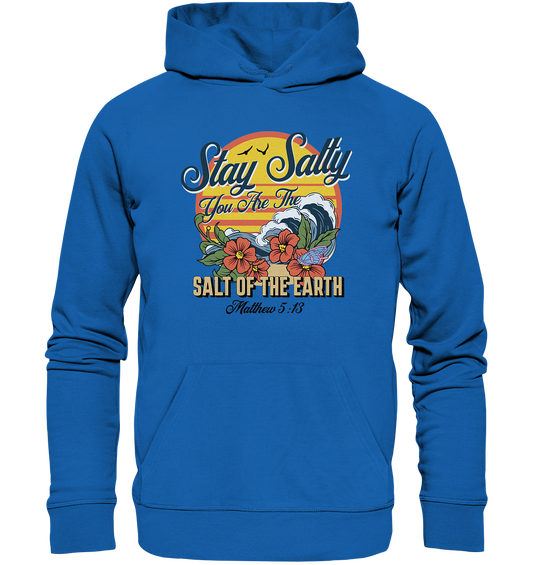 Stay Salty - Retro - Premium Unisex Hoodie - GfoitMa - Royal Blau / S