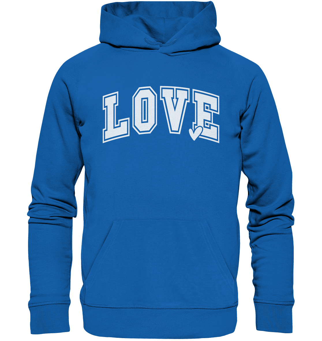 "Love" – das Design, das Herzen spricht! - Premium Unisex Hoodie - GfoitMa - Royal Blau / S