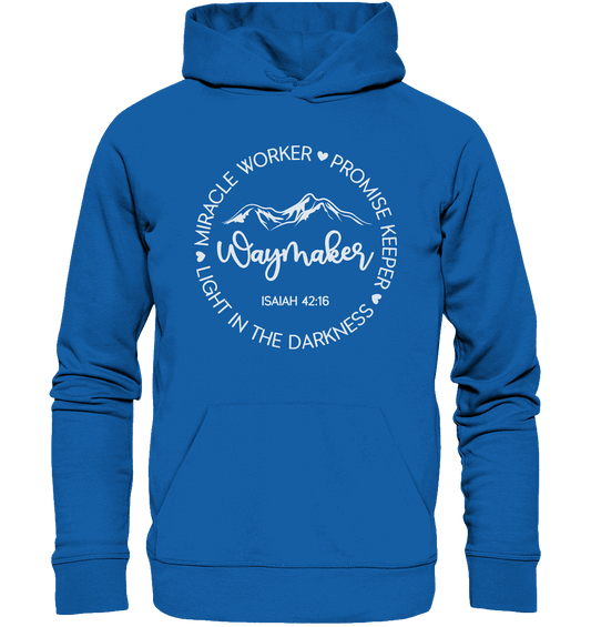 Wegbereiter des Lichts: Waymaker - Premium Unisex Hoodie