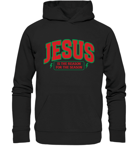 Jesus – Der Grund für die Weihnachtszeit (RG) - Premium Unisex Hoodie