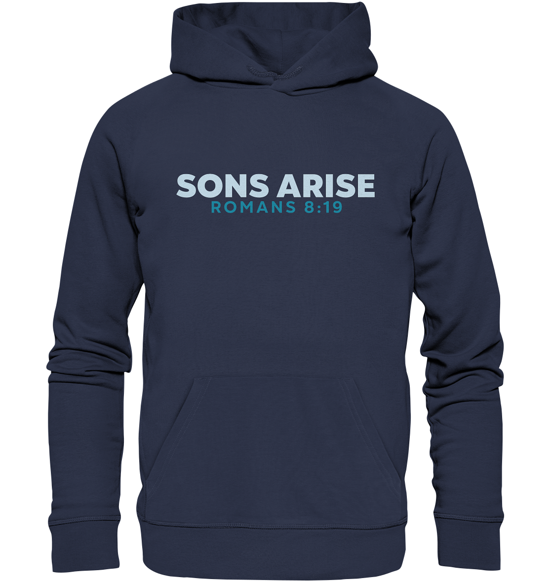 Sons Arise - Söhne Gottes - Premium Unisex Hoodie - GfoitMa - Deep Navy / S