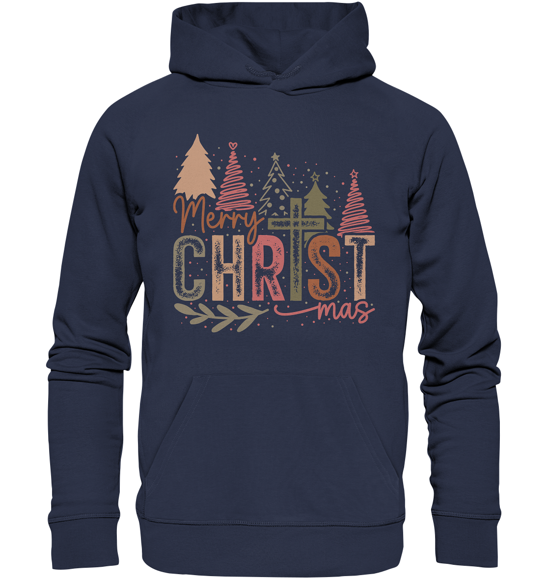 Merry CHRISTmas – Der wahre Fokus - Premium Unisex Hoodie