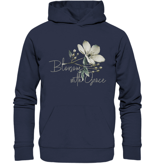 Blossom with Grace - Premium Unisex Hoodie