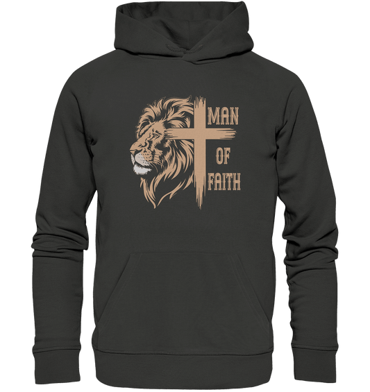 Man of Faith | Christliche Designs - Premium Unisex Hoodie
