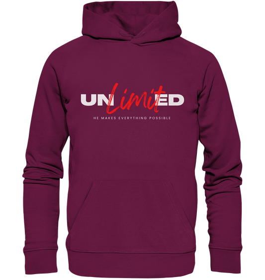 Unbegrenzte Möglichkeiten "Unlimited" - Premium Unisex Hoodie