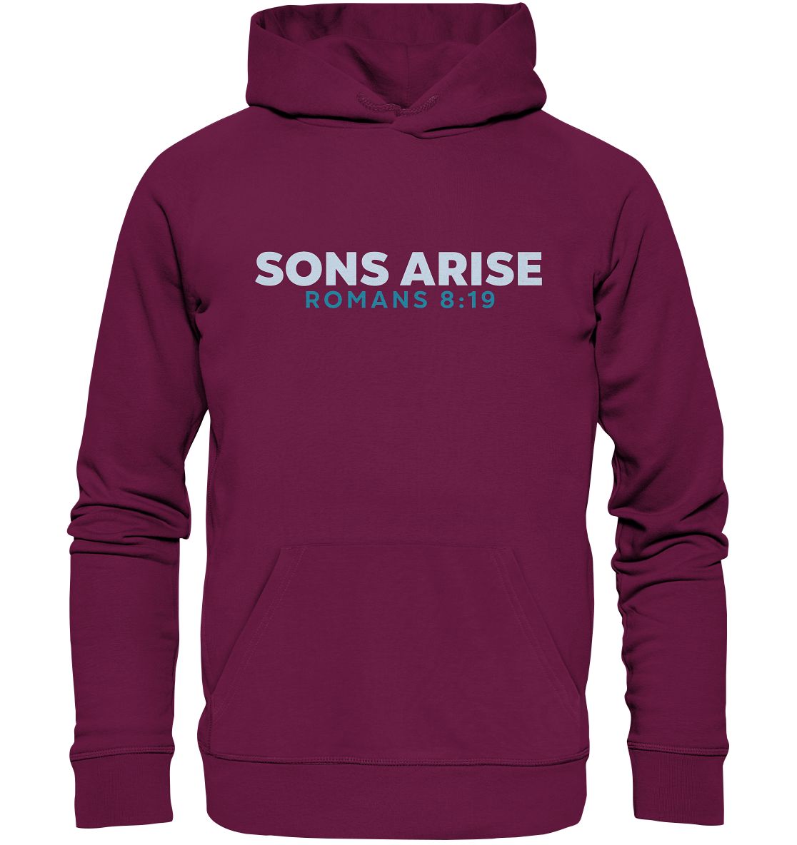 Sons Arise - Söhne Gottes - Premium Unisex Hoodie - GfoitMa - Burgund / S