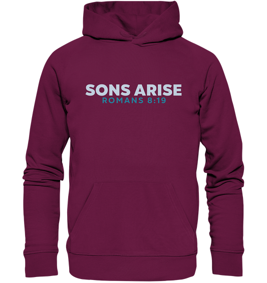 Sons Arise - Söhne Gottes - Premium Unisex Hoodie - GfoitMa - Burgund / S