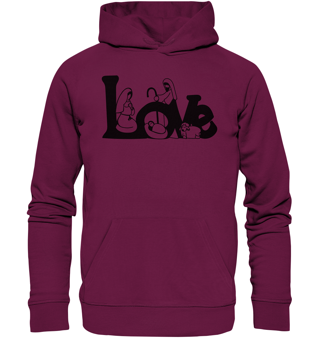 Die Liebe die wir zu Weihachten erleben - Premium Unisex Hoodie