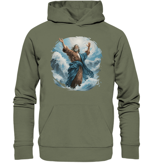 Moses – Glaube, der das Meer teilt | Christliche Kleidung - Premium Unisex Hoodie