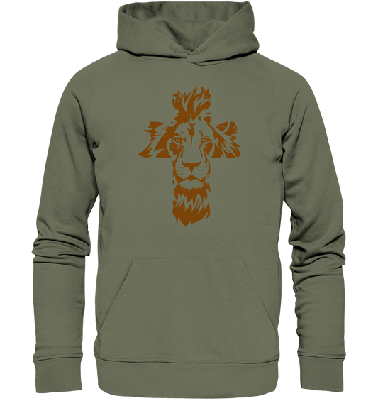 Im Zeichen des Löwen – Fest verwurzelt im Glauben | Christliche Kleidung - Premium Unisex Hoodie