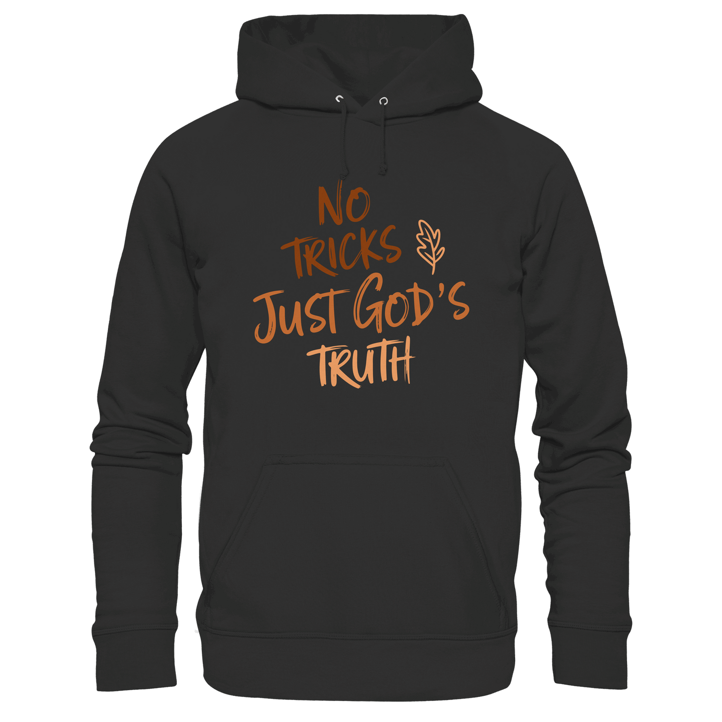 No Tricks – Just God’s Truth | Christliche Kleidung & Geschenke im Retro-Design für Herbst & Halloween - Premium Unisex Hoodie