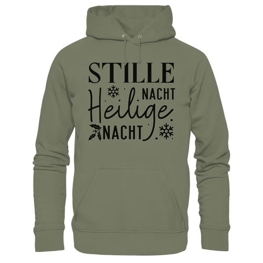 Stille Nacht, heilige Nacht – Die wahre Botschaft von Weihnachten - Premium Unisex Hoodie