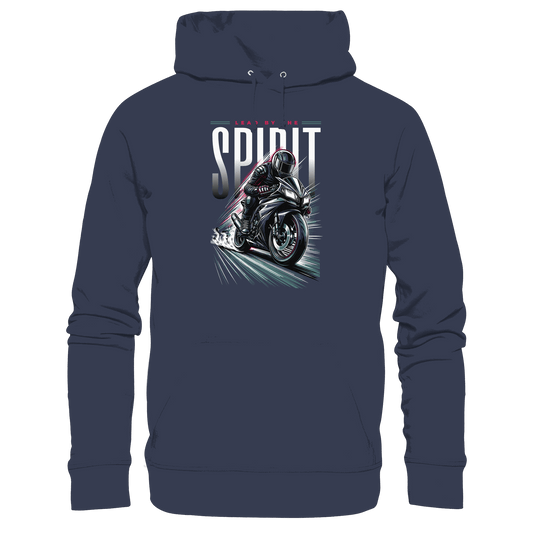 Lead by the Spirit | Christliche Kleidung & Geschenke im Motorrad-Design - Premium Unisex Hoodie