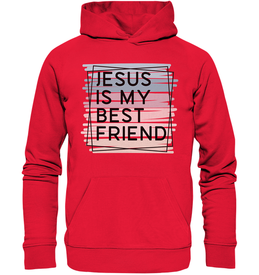 Jesus is my Best Friend - Premium Unisex Hoodie - GfoitMa - Rot / S