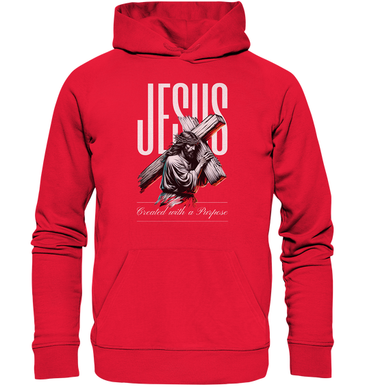 Created with a Purpose - Premium Unisex Hoodie