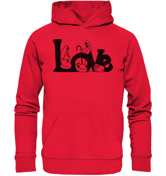 The love we experience at Christmas - Premium Unisex Hoodie