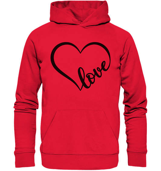 Love in Every Line - Premium Unisex Hoodie