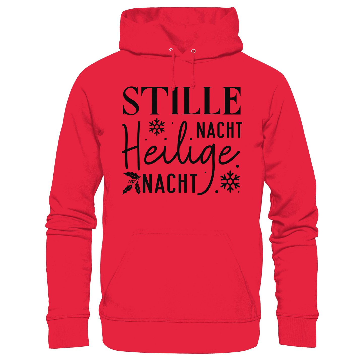 Stille Nacht, heilige Nacht – Die wahre Botschaft von Weihnachten - Premium Unisex Hoodie