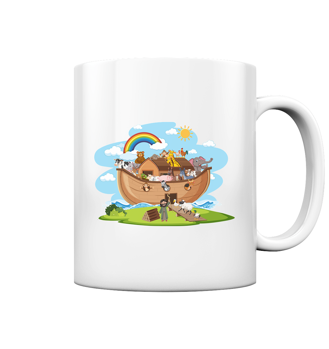 Noah's Arche - Tasse glossy - GfoitMa - White glossy / 330ml