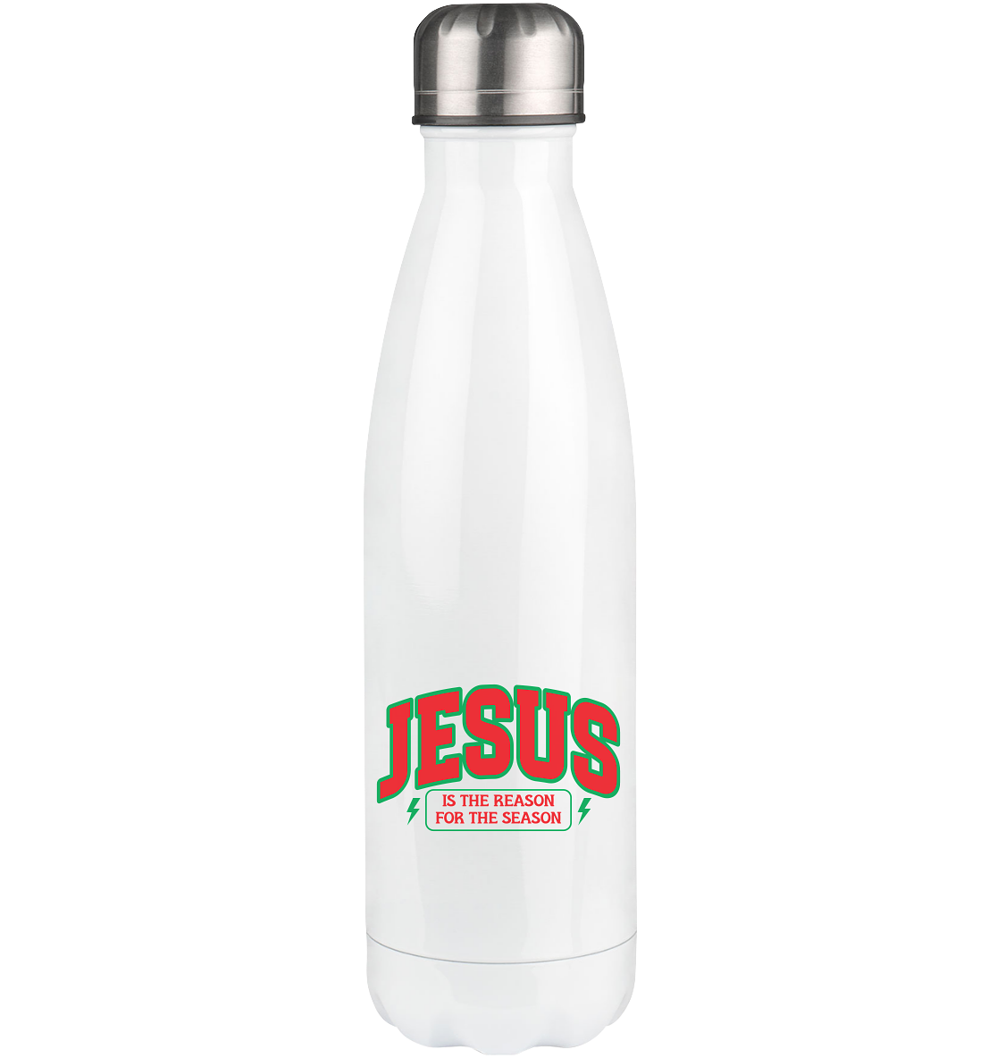Jesus – Der Grund für die Weihnachtszeit (RG) - Thermoflasche 500ml