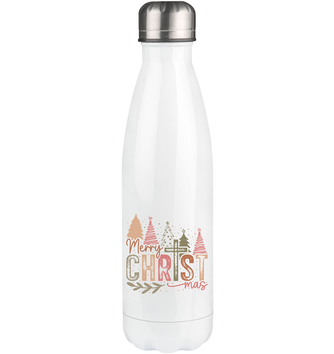 Merry CHRISTmas – Der wahre Fokus - Thermoflasche 500ml