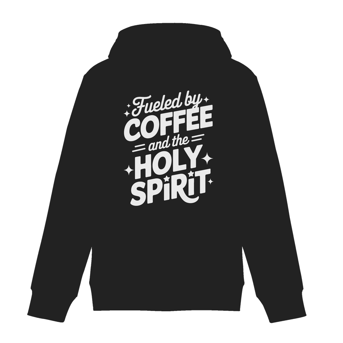 Fueled by Coffee & the Holy Spirit – Alltag mit Kraft von oben - Zipper - Jacken/ Zipper - Black Pure - GfoitMa
