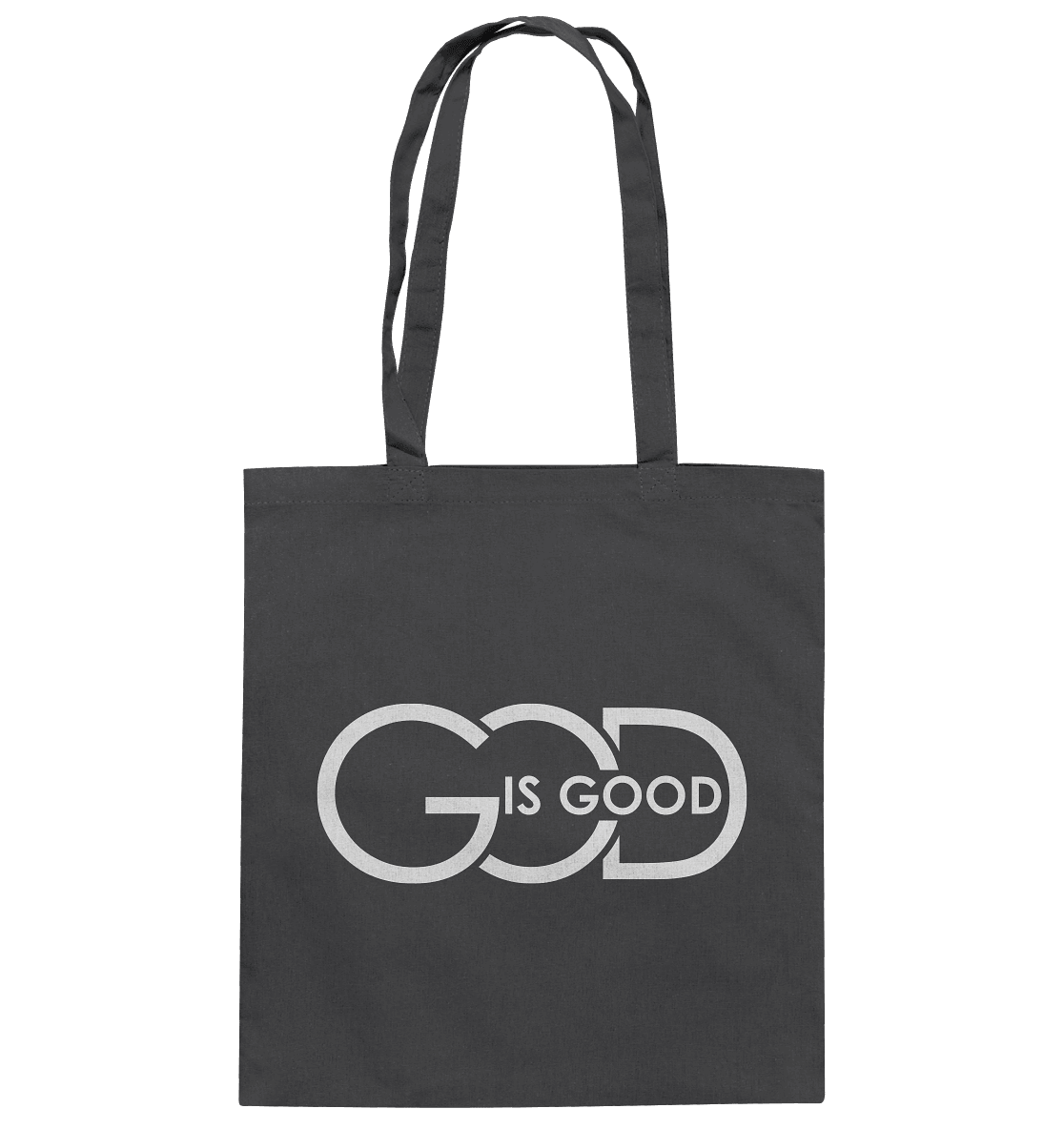 God is Good | Christliche Kleidung - Baumwolltasche - Taschen - Graphite Grey - GfoitMa