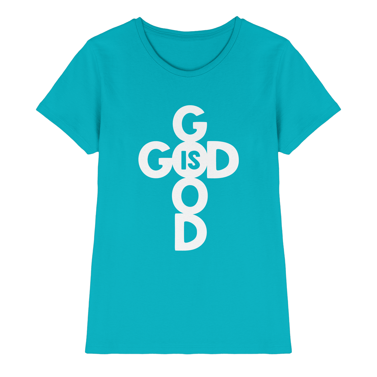 God is Good | Christliche Kleidung & Geschenke im Kreuz-Design - Ladies Premium Shirt - Lady-Shirts - Millenial Lilac - GfoitMa