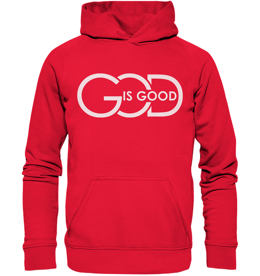 God is Good | Christliche Kleidung - Kids Premium Hoodie - Kids & Babys - Rot - GfoitMa
