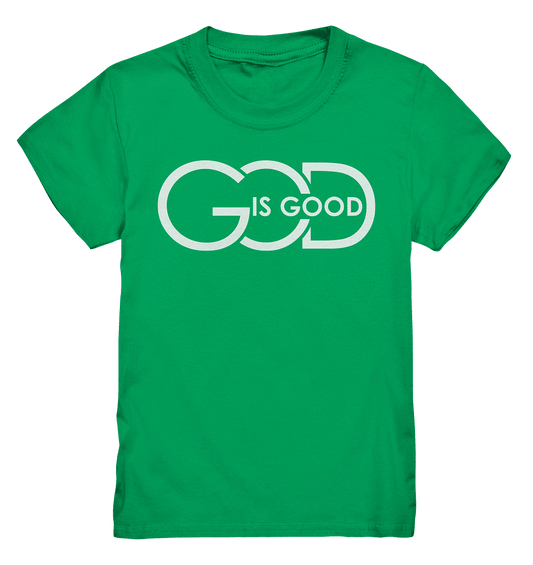 God is Good | Christliche Kleidung - Kids Premium Shirt - Kids & Babys - Kelly Green - GfoitMa