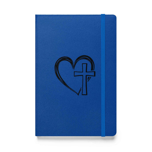 Herz und Kreuz - Hardcover Notizbuch