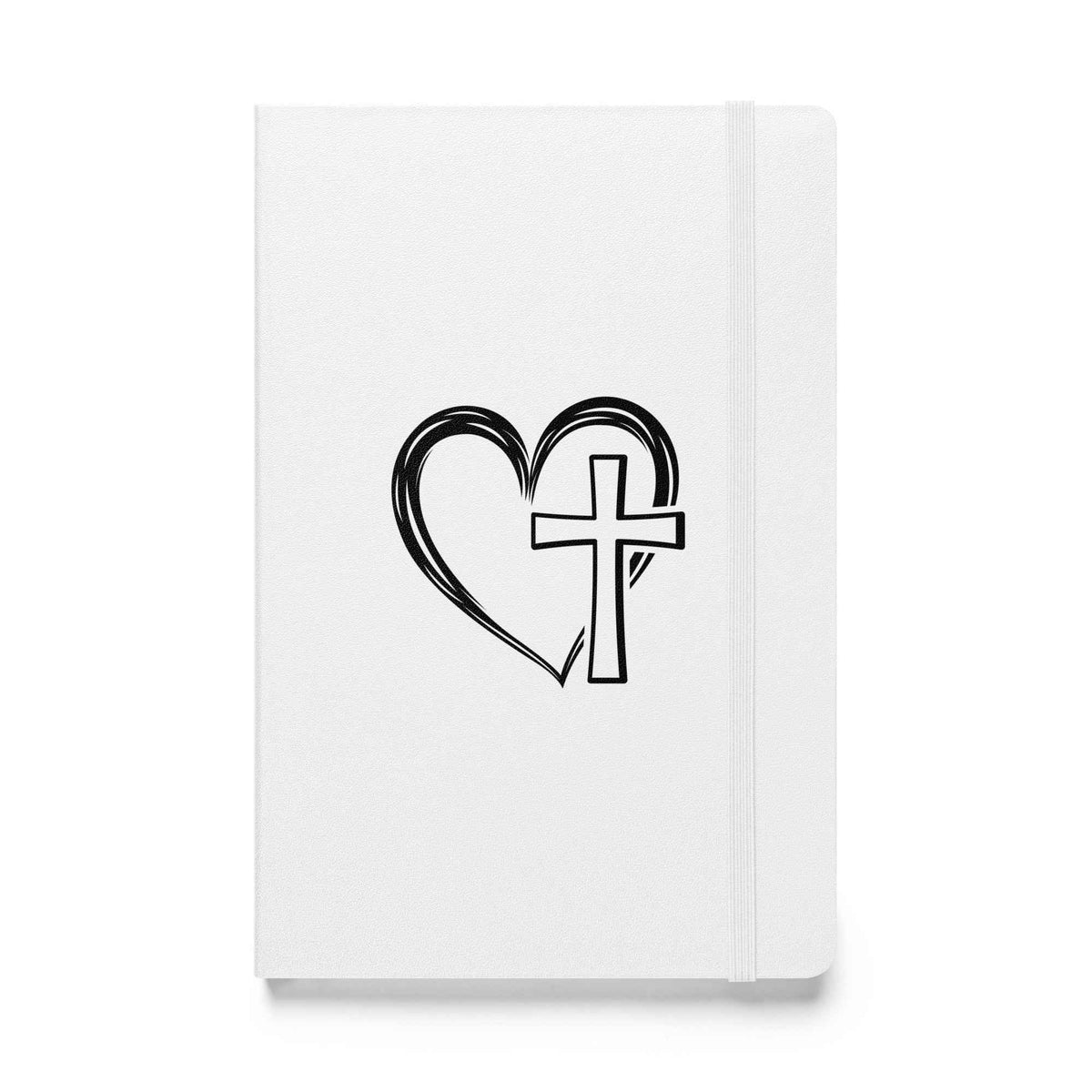 Herz und Kreuz - Hardcover Notizbuch