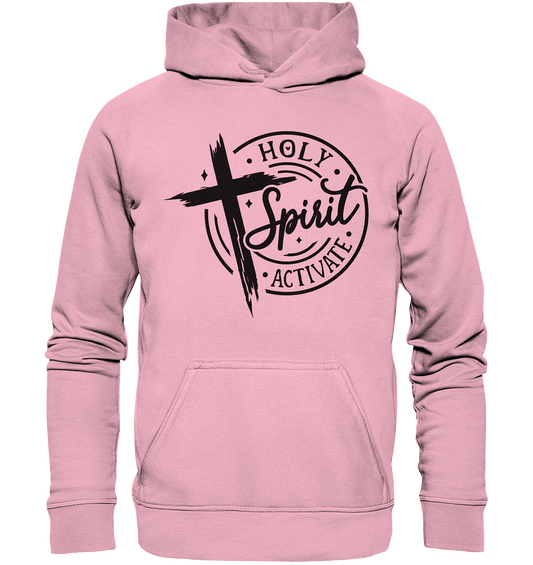 Holy Spirit Activate – Kraft durch den Geist Gottes - Kids Premium Hoodie - Kids & Babys - Light Pink - GfoitMa