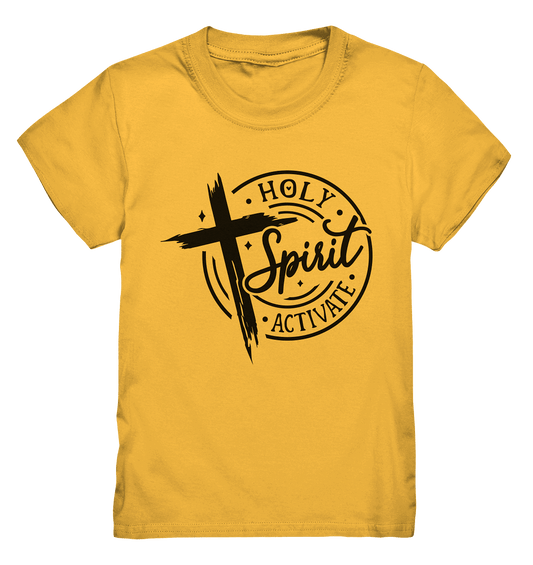 Holy Spirit Activate – Kraft durch den Geist Gottes - Kids Premium Shirt - Kids & Babys - Gold - GfoitMa