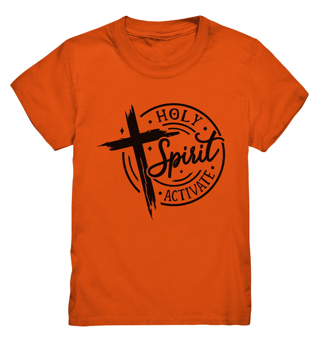 Holy Spirit Activate – Kraft durch den Geist Gottes - Kids Premium Shirt - Kids & Babys - Orange - GfoitMa