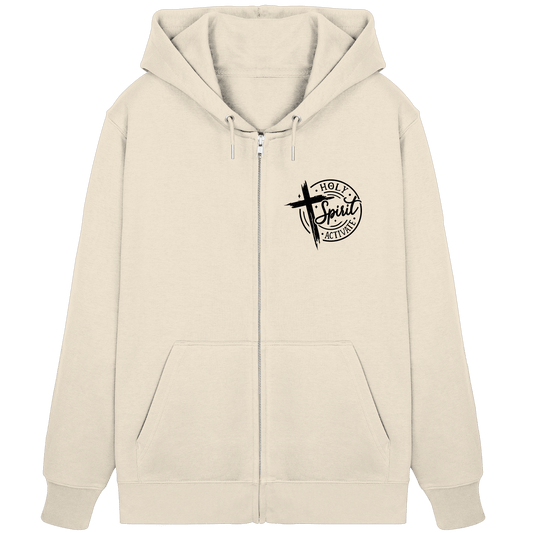 Holy Spirit Activate – Kraft durch den Geist Gottes - Organic Zipper - Jacken/ Zipper - Natural Raw - GfoitMa