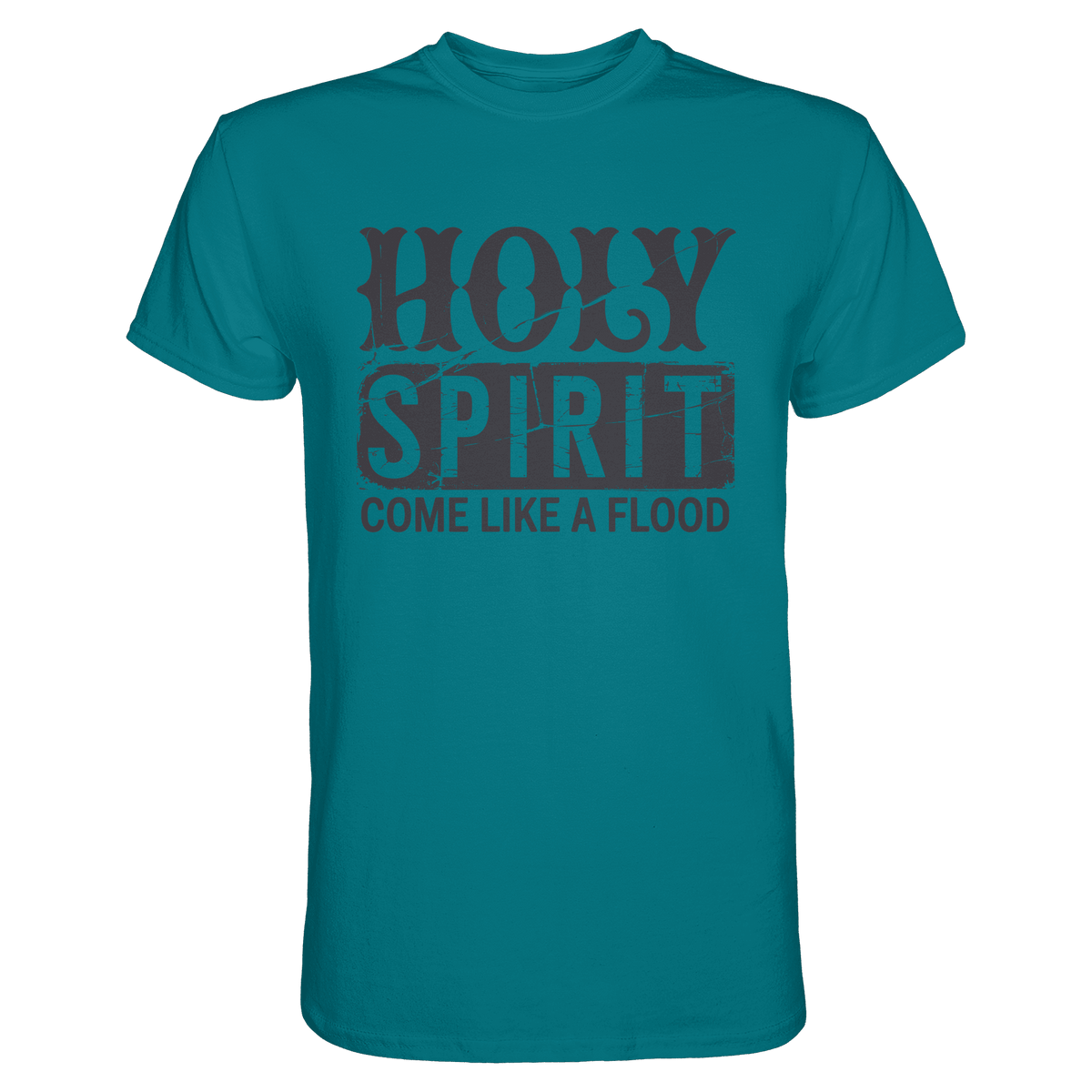Holy Spirit, Come Like a Flood – Erfüllt von Gottes Gegenwart | Christliches Geschenk - Premium Shirt - Unisex-Shirts - Diva Blue - GfoitMa